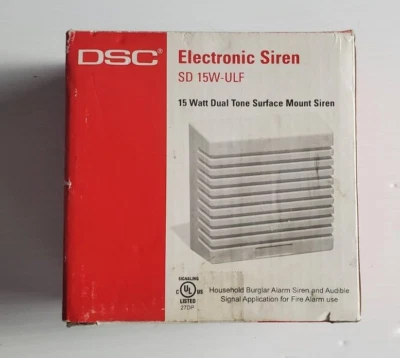DSC Electronic Siren SD-15W-ULF - Image 1 of 3