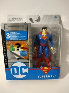 NUEVA FIGURA DE ACCIÓN SELLADA SPIN MASTER DC HEROES UNITE SUPERMAN 4" ~ ENVÍO GRATUITO - Imagen 1 de 4