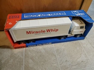 1989 Ertl Kraft miracle whip semi Truck Trailer 3828 1389 oem box NOS Harvester - Picture 1 of 12