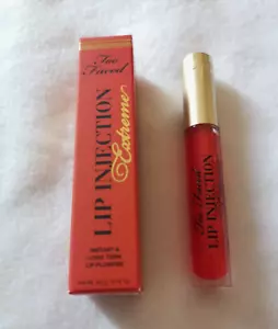Too Faced Lippeninjektion extreme Stärke langfristiger Tangerinentraum 0,14 Unzen Neu - Bild 1 von 1