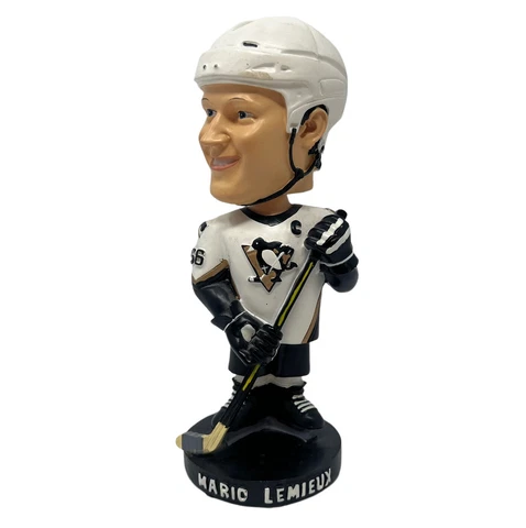 Mario Lemieux Pittsburgh Penguins Bobblehead Nodder SGA Civic Mellon Arena 2004 Cover