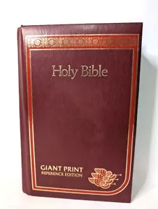 Bibel KJV Riesendruck Referenzen Konkordanz Roter Brief Ausgabe Nelson - Bild 1 von 20