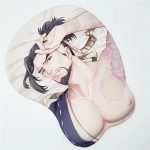 Alfombrillas de ratón 3D de anime con reposamuñecas revestimiento bidireccional - Imagen 1 de 4
