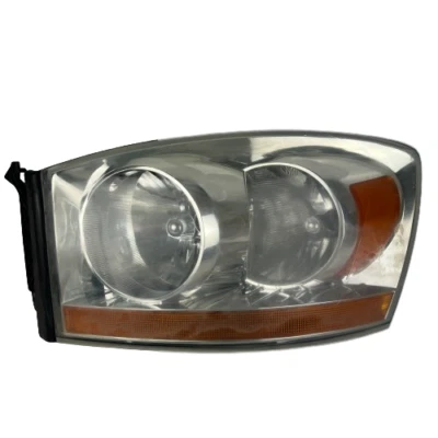 OEM 2006 2007 2008 Dodge Ram 1500 2500 3500 Left Halogen Headlight 55077795AD - Image 1 of 4