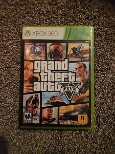 Grand Theft Auto V (Microsoft Xbox 360, 2013) CIB With Map Complete In Box - Picture 1 of 4