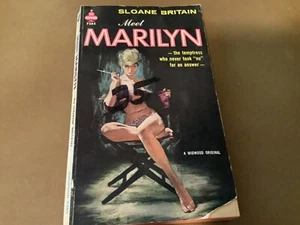Meet Marilyn by Sloane Britain ~ 1960 Midwood F284 PB RARE - Picture 1 of 4