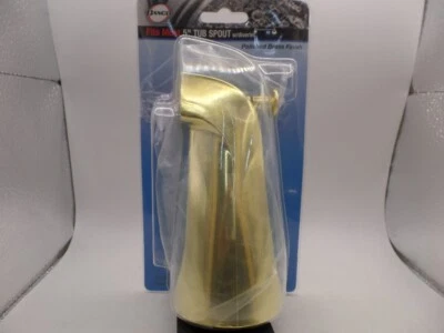 DANCO 89265 DIVERTER UNIVERSAL TUB SPOUT SLIP FIT & IPS CONNECT POLISHED BRASS - Image 1 of 3