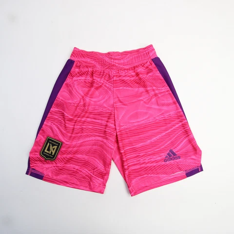 Los Angeles FC adidas Aeroready Practice Shorts Men's Pink/Purple New Cover