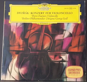 DGG 138 755 SLPM GERMANY 1966 Dvorak KONZERT FUR VIOLONCELLO FOURNIER SZELL - Picture 1 of 3