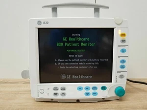 GE B30 Patientenmonitor mit Drucker und EPSMP SPO2 EKG NIBP IBP TEMP Modul - Bild 1 von 10