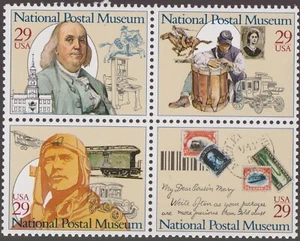Scott #2782a National Postal Museum Block of 4 Stamps - MNH - Picture 1 of 2