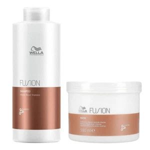 WELLA Kit Fusion Reparación Intensa shampoo 1000ml + mask 500ml - Imagen 1 de 1