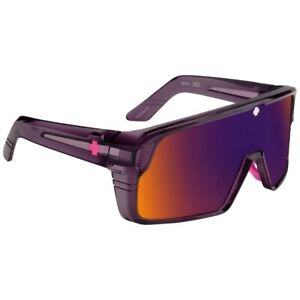 SPY Optic MONOLITH Sunglasses Translucent Purple Happy Green Purple 3DAY SHIP