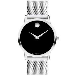 Movado Women's Museum Classic Black Dial Watch - 607646 - Picture 1 of 1