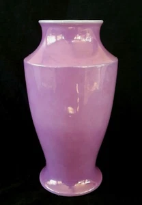 Vintage Royal Bavarian Fayence M. Rosenbaum & Sons porcelain Lavender vase, 10" - Picture 1 of 6