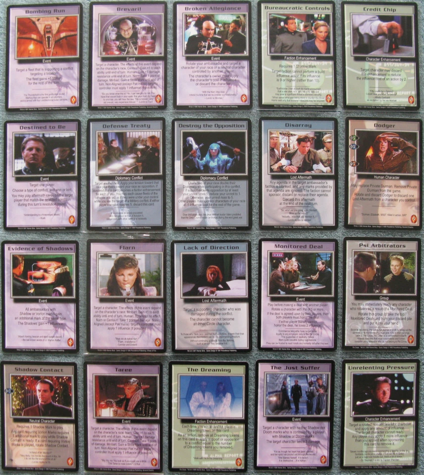 Babylon 5 CCG Promo Card Selection - Image 1 of 1