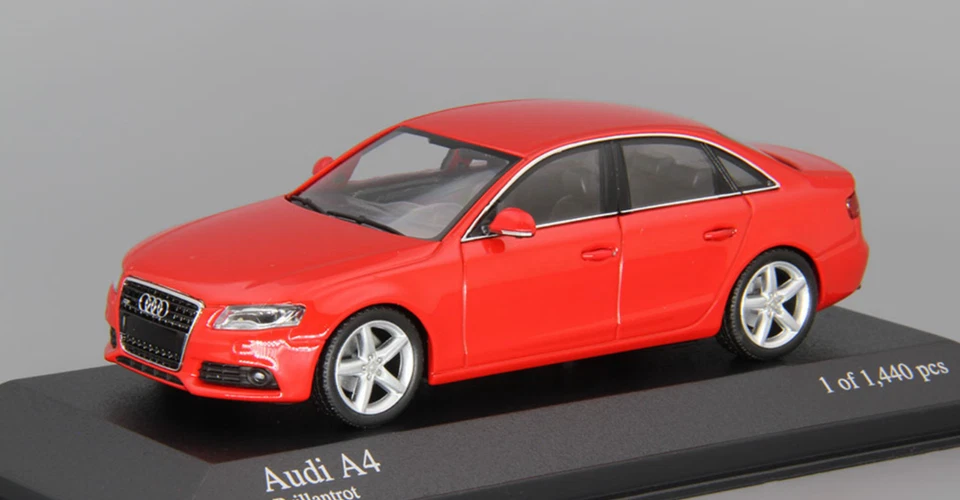 1/43 AUDI A4 2007 MINICHAMPS 400017000 - Immagine 1 di 1