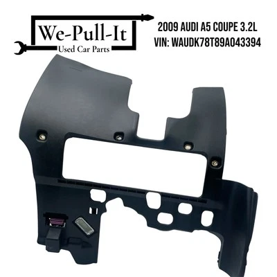 2008 - 2016 AUDI A5 COUPE ЛЕВАЯ БОКОВАЯ ПРИБОРНАЯ ПАНЕЛЬ НИЖНЯЯ ОТКИДНАЯ ПАНЕЛЬ КРЫШКА ОТДЕЛКА OEM - Изображение 1 из 4