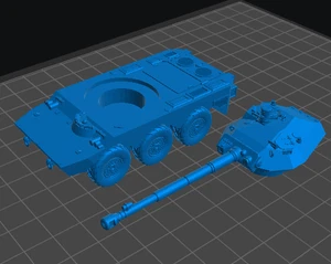 20mm/ 1:72nd Resin AMX 10 RC - Bild 1 von 1