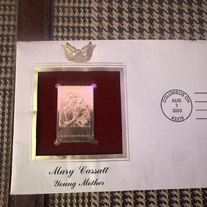 Vintage Golden Replica Stamp US Aug 2003 First Day Cover Stamp - Picture 1 of 6