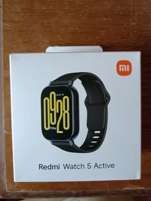 Xiaomi Redmi Watch 5 Active Smartwatch Fitnesstracker Aktivitätstracker Schwarz - Bild 1 von 2