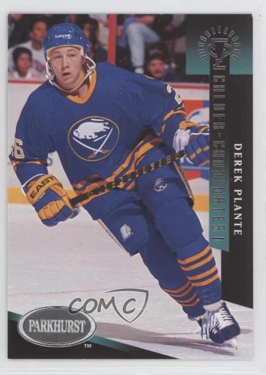 1993-94 Parkhurst Calder Candidates Silver Foil Derek Plante #C18 Rookie RC - Image 1 of 2