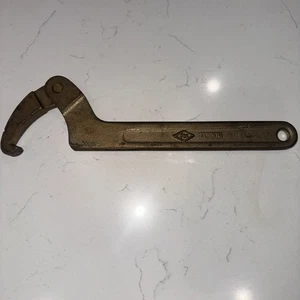 Llave inglesa de gancho ajustable sin chispas Ampco #WP-7-ST EE. UU. - Imagen 1 de 4