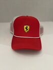 Casquette homme Puma - logo Ferrari vêtements de sport course camionneur corde casquette snapback chapeau, rouge