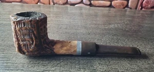 Vintage Importierte Briar Tabakpfeife sehr klobig großes Billard guter Zustand 01 - Bild 1 von 10