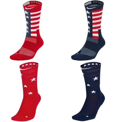 全新 美国 Nike Quick Elite Crew Cut 篮球袜 Dri-Fit 尺寸 X-大号 — 第 1/4 张图片