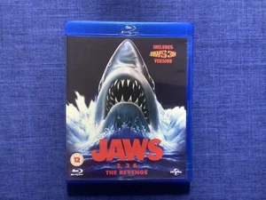 Jaws movie Collection 2, 3 &The Revenge Complete (Blu ray) Like New Region B - Picture 1 of 2