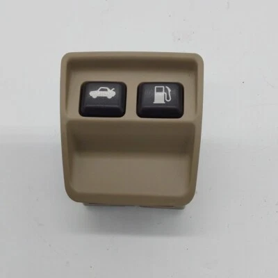 Combo de interruptor de liberación del maletero de la puerta del maletero de gasolina bronceado pergamino Jaguar 3.0 2000-02 OEM Foto 1 de 4