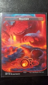Mountian Borderless 238/244 M PF Magic The Gathering serie UNfinity - Imagen 1 de 2