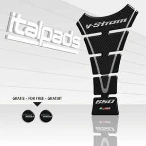 TANK PAD black-carbon look mod. "Texas" 2P for Suzuki V-Strom 650 - Picture 1 of 1