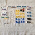 Lego Soccer sets 3403 and 3049 lot of parts.Includes blue Adidas ball + signs