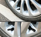4x FOR BMW 5 7 SERIES Wheel Tyre METAL Valve Cover Caps SATIN BLACK