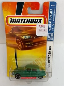 MATCHBOX N2497 CITROEN DS VERTE 1968 AU 1/64° - Picture 1 of 2
