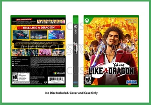 Replacement Case - NO GAME - Yakuza 7 Like a Dragon XBOX X - Picture 1 of 2