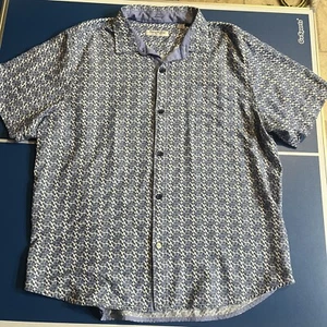 Camisa Tommy Bahama IslandZone Coconut Point Blue Fish Star XXL - Imagen 1 de 6