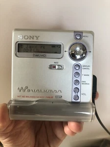 Sony Minidisc MD Walkman Net Md MZ-N707 Working Order +chArger Mini Discs Access - Picture 1 of 16