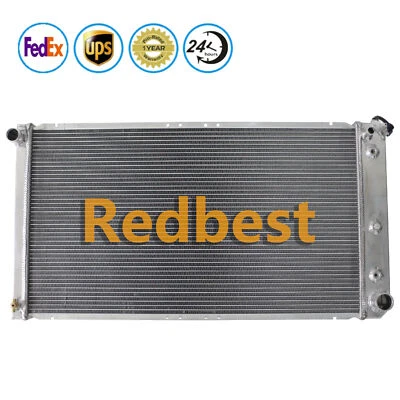 For 1992-93 Buick Roadmaster,91-93 Chevy Caprice 5.7L V8 3 Row Aluminum Radiator - Image 1 of 4