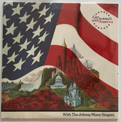 The Johnny Mann Singers Get In Touch With America LP SEALED NOS Patriotic Songs Foto 1 de 3