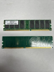 Nanya 256MB PC2100 DDR-266MHz non-ECC Unbuffered CL2.5 184-Pin DIMM 2.5V Memory - Picture 1 of 2