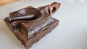 Wooden Pestle Mortar India Art and Ethnic Objects - Picture 1 of 20