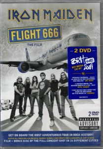 Iron Maiden: Flight 666-The Film (2DVD Set, 2009, UMe) Hype FACTORY SEALED - Picture 1 of 2