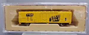 CON-COR N-SCALE FREIGHT CAR RIBBED REEFER FRUIT GROWERS EXPRESS NOS - Picture 1 of 8