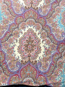 Vintage Ralph Lauren Emerson Paisley King flaches Laken 100 % Baumwolle gebraucht, in einwandfreiem Zustand - Bild 1 von 6