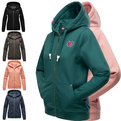 Navahoo Damen Hoodie Sweatjacke Kapuzen Jacke Sweater Pullover Cremetörtchen NEU - Bild 1 von 4