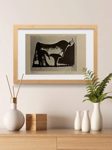 Pablo Picasso, Original Hand-signed Lithograph with COA & Appraisal of $3,500 - Picture 1 of 12