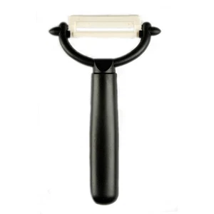 Fackelmann Keramikschäler / 16 x 7,2 x 1,8 cm schwarz ST4153 - Bild 1 von 1